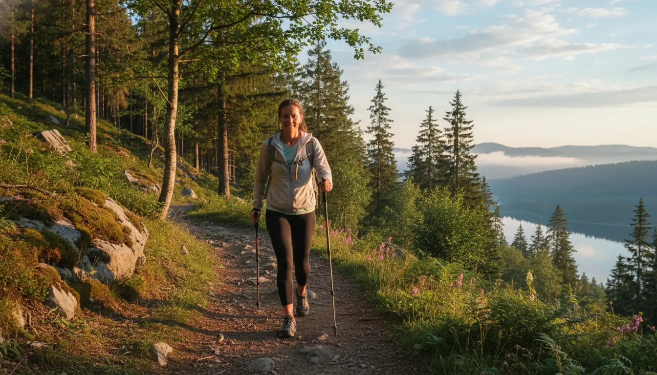 wandelen om af te vallen