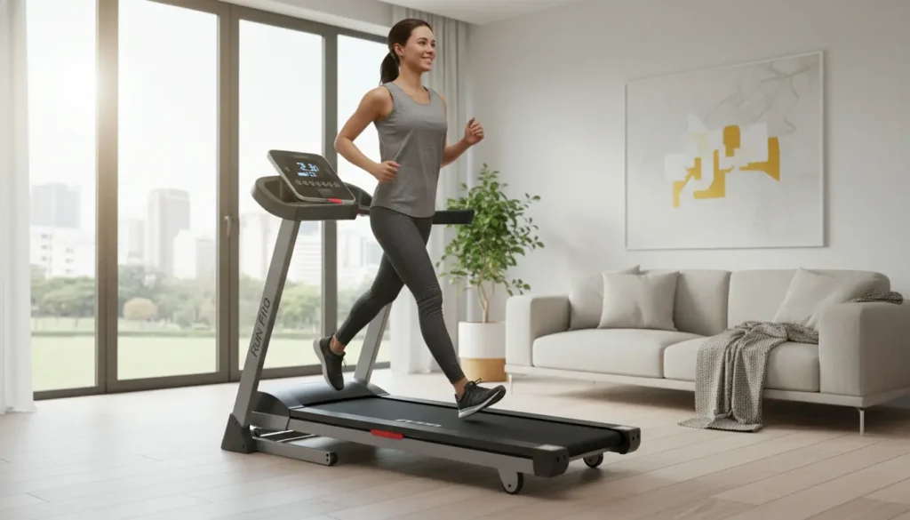 opvouwbare loopband run fit rf100