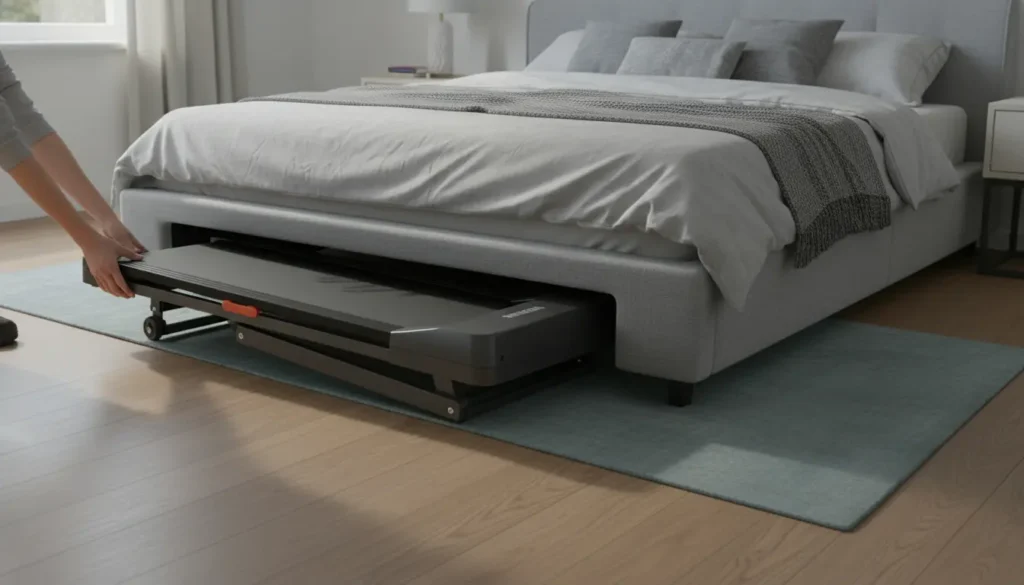 loopband inklapbaar onder bed