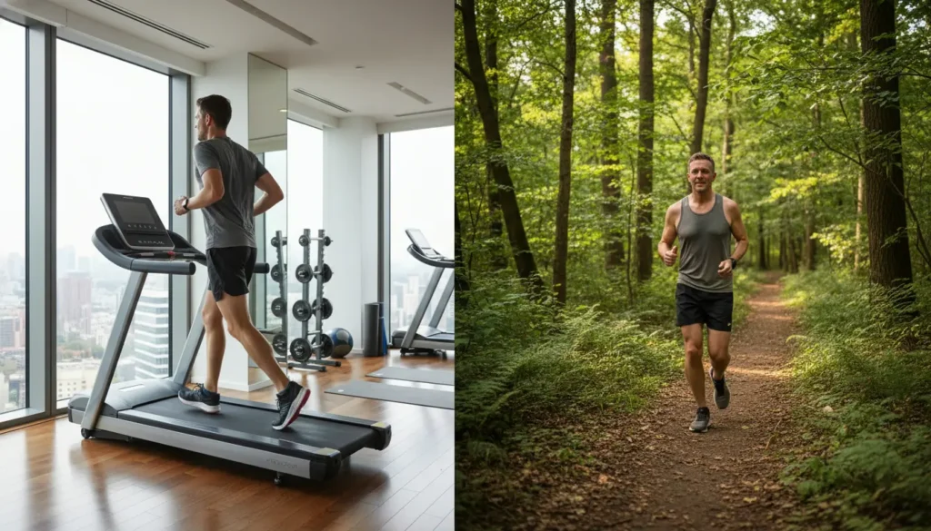 verschil hardlopen loopband en buiten