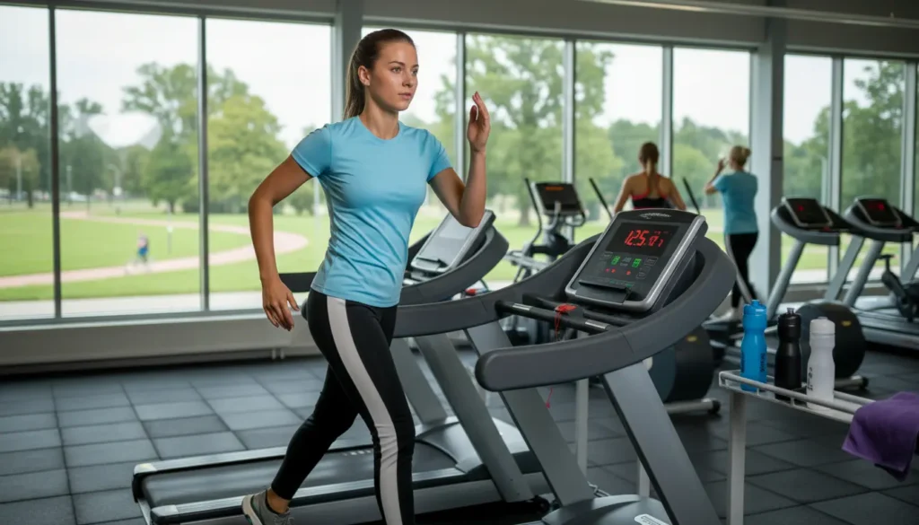 snelwandelen op loopband