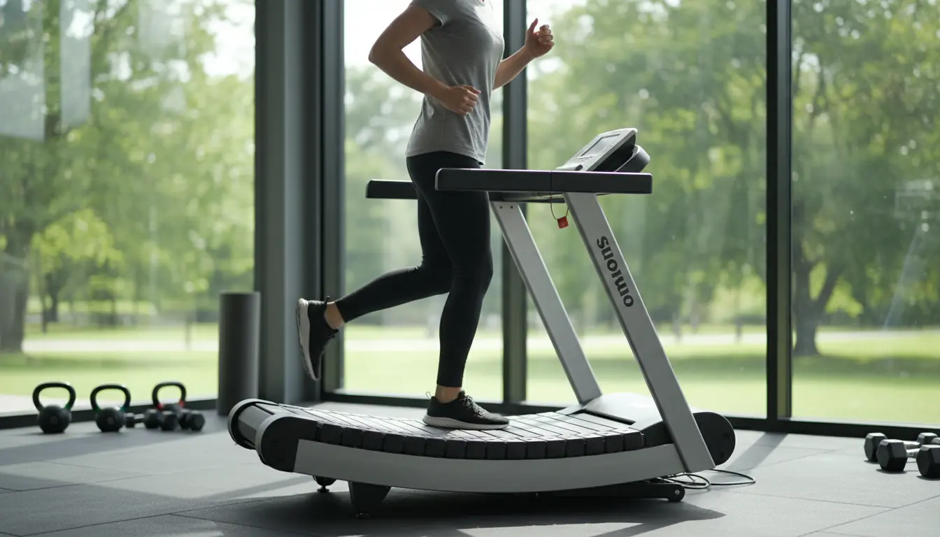 loopband zonder motor voor cardiofitness