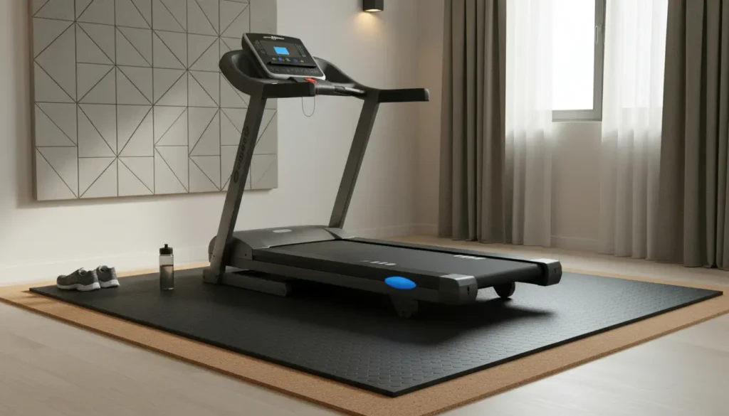 loopband geluidsdemping