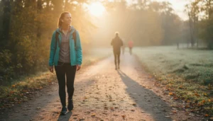 elke dag 1 uur lopen