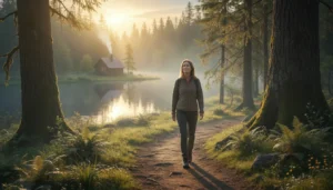 wandelen voor slapen