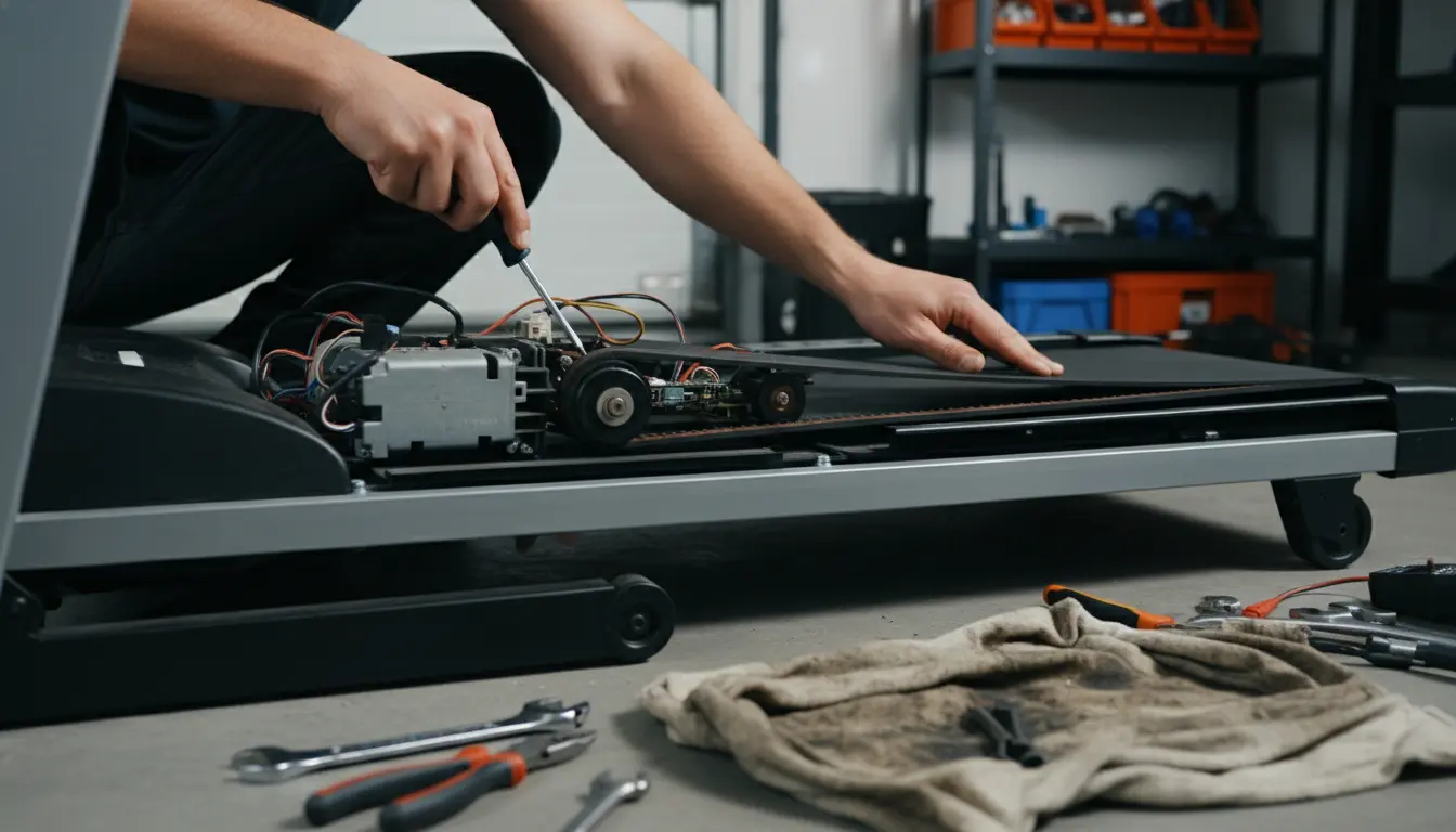 hardloopband repareren