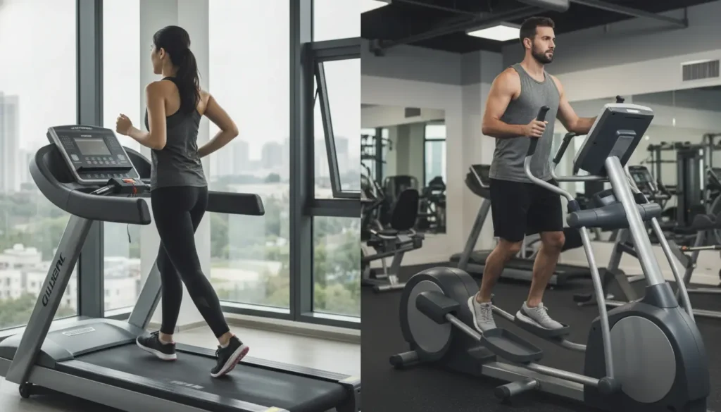 hardloopband vs crosstrainer